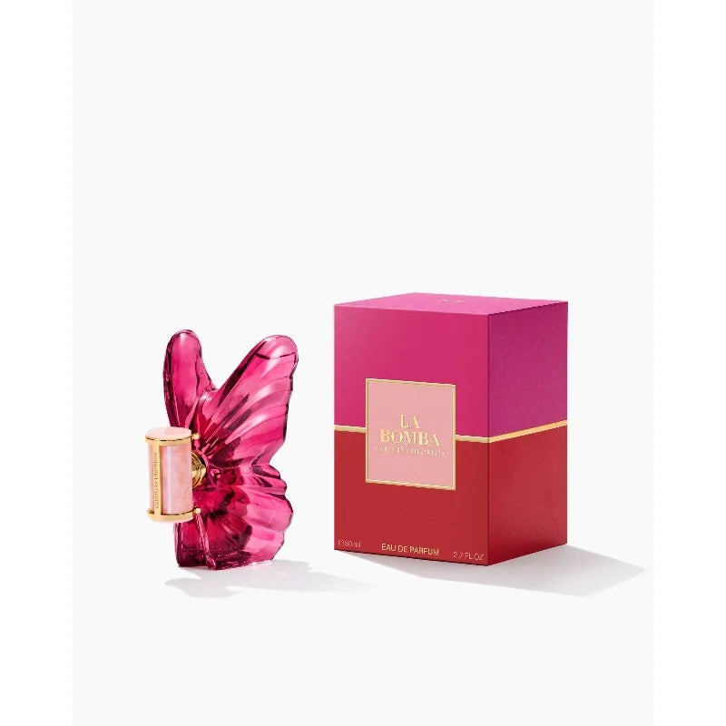 Carolina Herrera La Bomba Eau de Parfum 80 ML Original Perfumes Lasting Oriental Floral Pheromone Perfume Makeup 2.7 Ounce