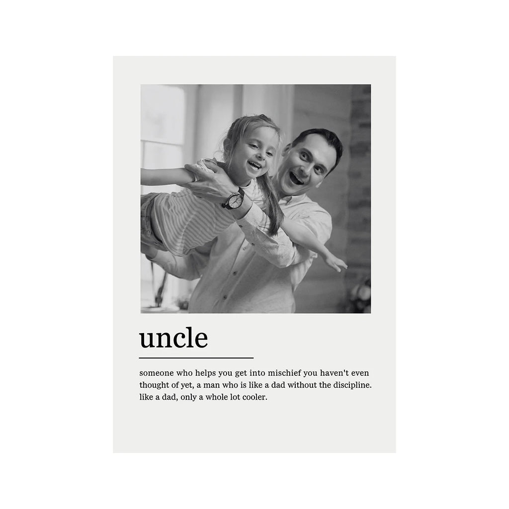 Custom Family Photo Canvas Painting Personalized Family Couple Wall Poster Picture for Home Decor Father's Day gift for Mother