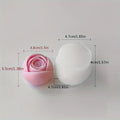 Multi Size Rose Bud Candle Silicone Moulds Stack Flower Resin Making Tools Plant Gypsum Birthday Party Decor Mother’s Day Gifts
