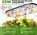 Hydroponic Growing System Kit Indoor Herb Garden with Grow Light 12 Pods, LCD Touch Panel Planter, Height Up to 17", Black