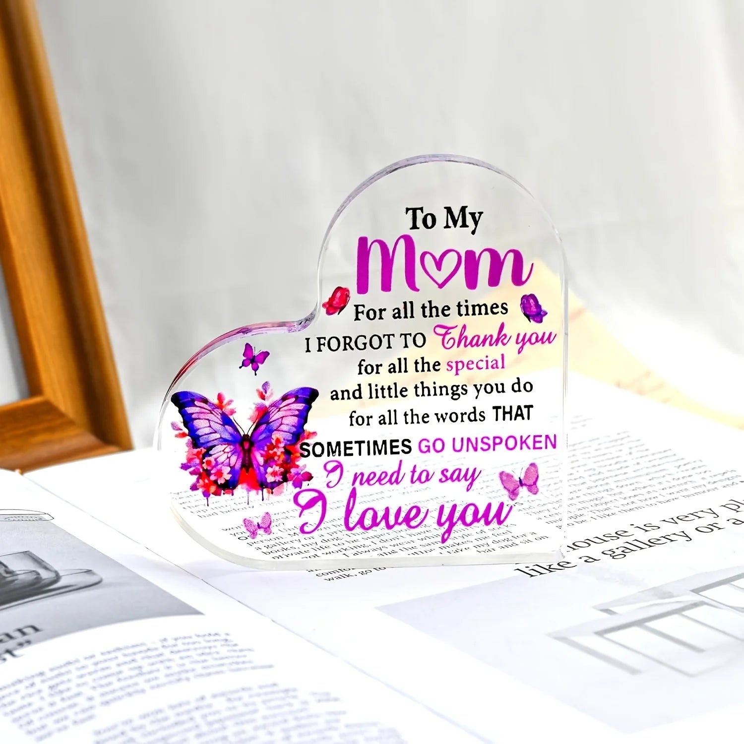 Mothers Day Gifts for Mom - Acrylic Block Stocking Stuffers