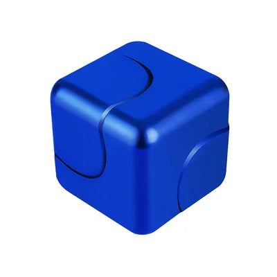 Square Decompression Spinning Top Dice Cube Anti-Anxiety Fingertip Toys Hand FigetS Spinner Early Learning Vent Toys Flipo Flip