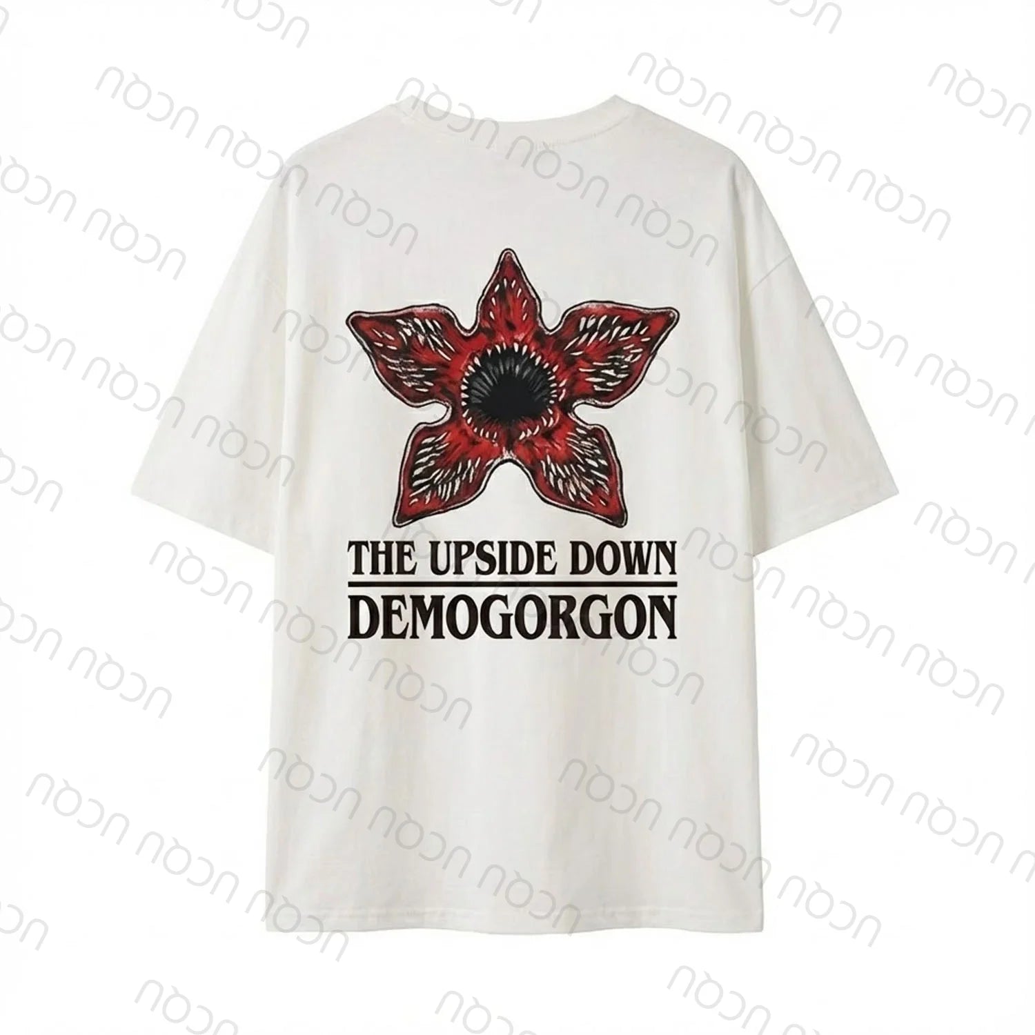 2026 UCQU Demogorgon  The Upside Down Pajamas Set Couple Matching Demogorgon Short Sleeve Tee Pants Valentines Day Gift Homewear