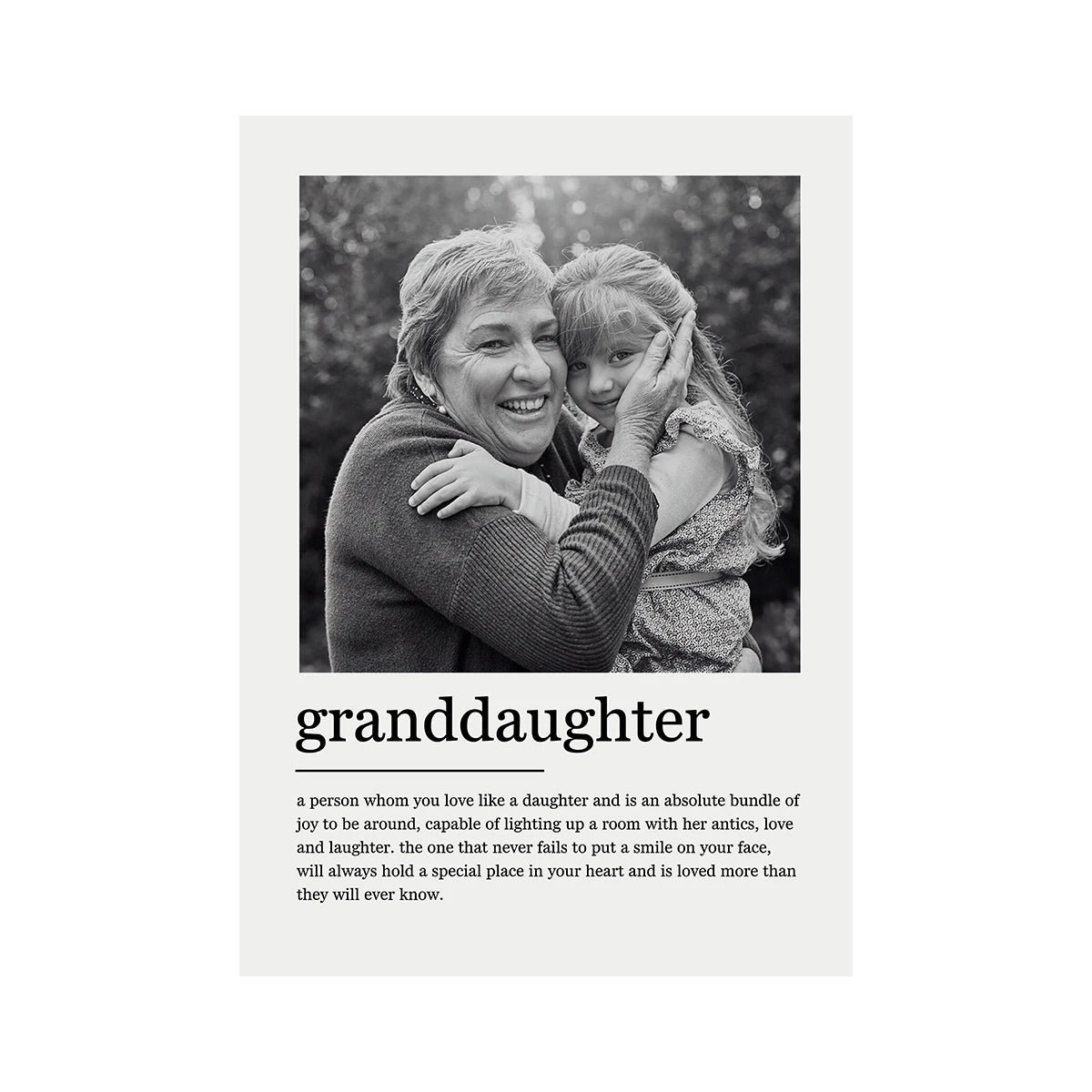 Custom Family Photo Canvas Painting Personalized Family Couple Wall Poster Picture for Home Decor Father's Day gift for Mother