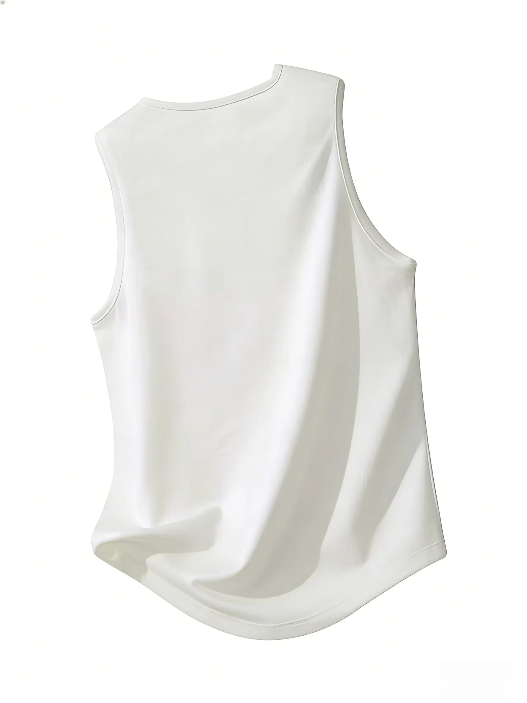 Fashionable trend muscular man, simple and creative beach surfing with coconut trees and skateboard. Printed t-shirt