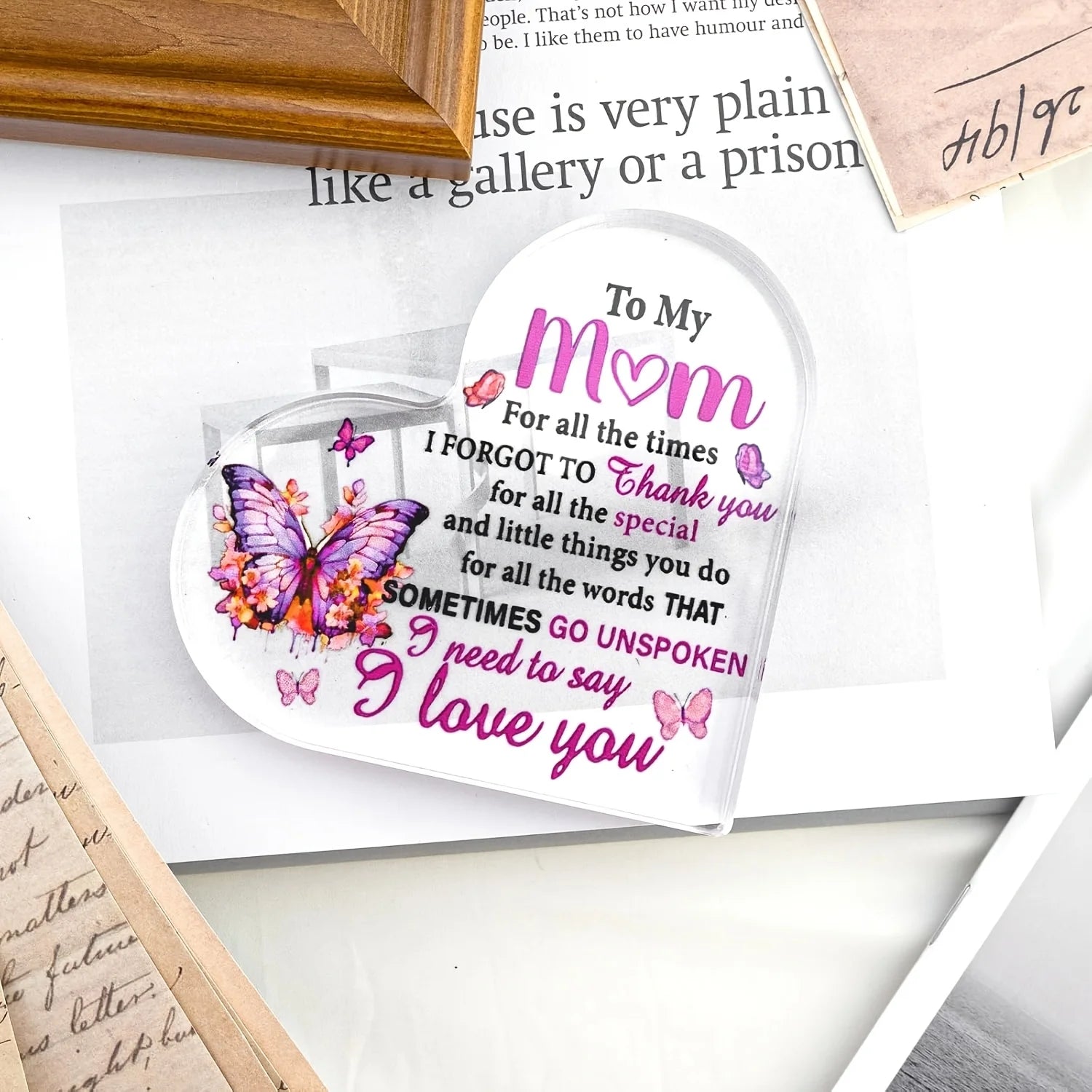 Mothers Day Gifts for Mom - Acrylic Block Stocking Stuffers