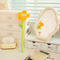 Smiling Sunflower Plush Flowers Smile Flowers Plush Bouquet Fake Flowers for Home Decor Wedding Birthday Mother’s Day Gifts